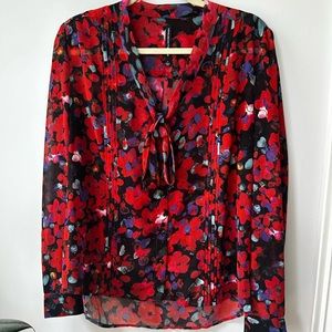 Walter Baker floral blouse